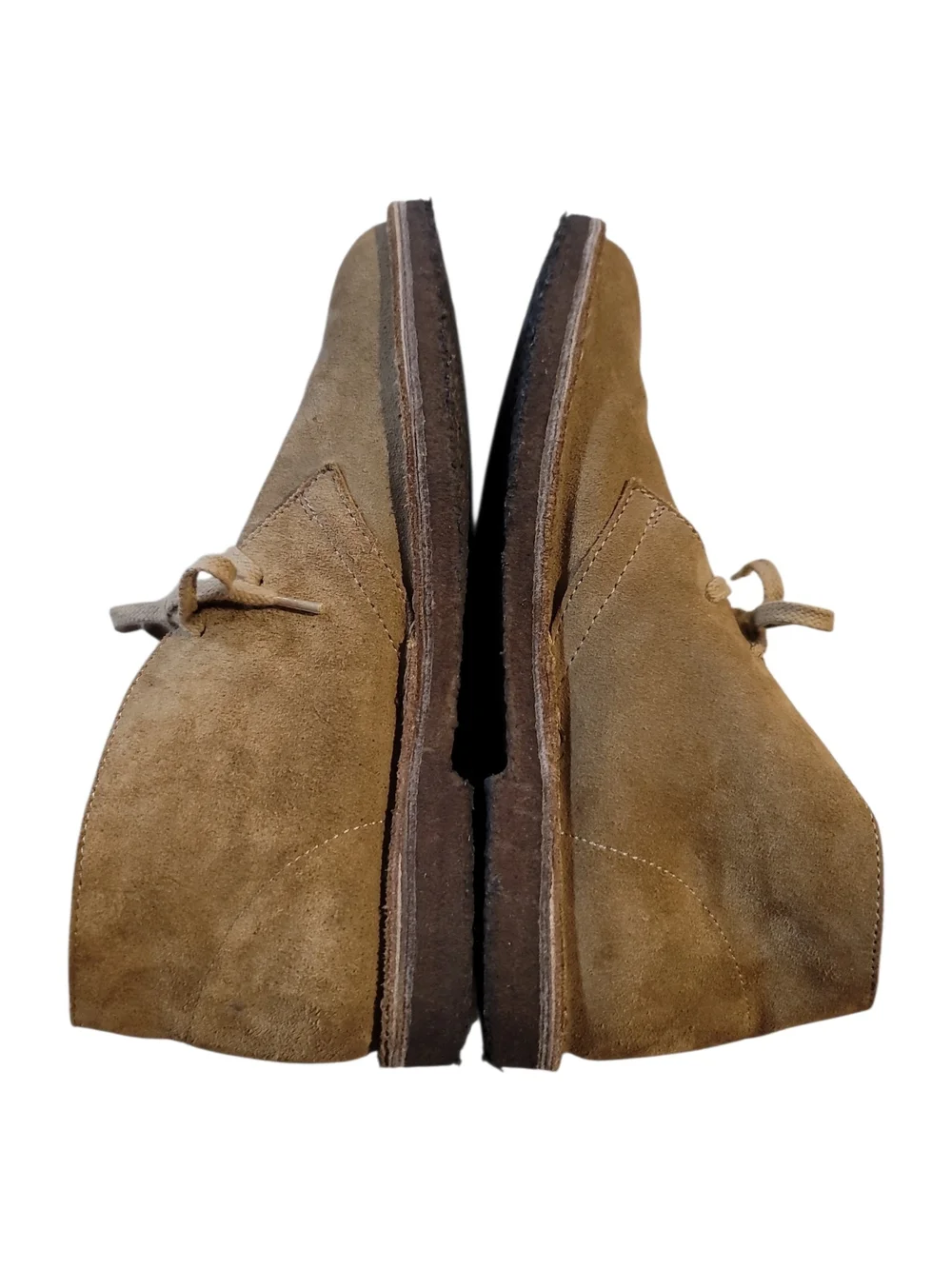 Men's Suede Chukka Boots in Tan Sz7 crepe sole